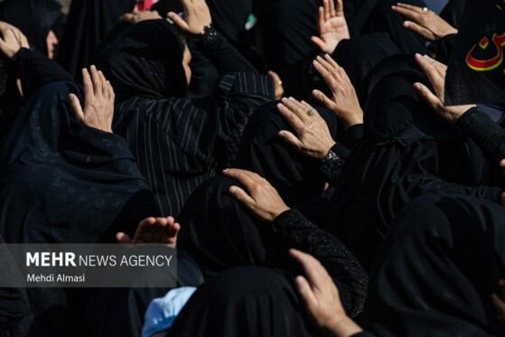 دسته عزاداری «یوم الزینب» در زنجان