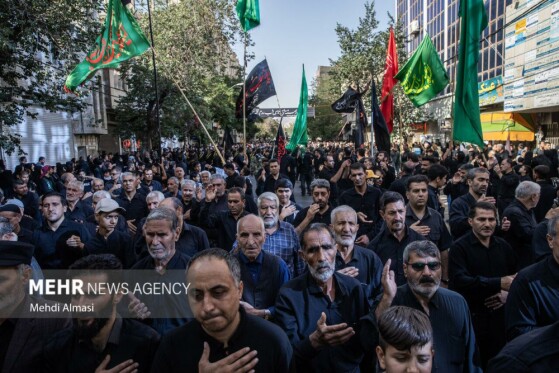 دسته عزاداری «یوم الزینب» در زنجان