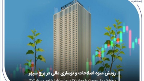 درخشش مالی «وبصادر» با جهش ۷۷ درصدی درآمد خالص در بهار ۱۴۰۴