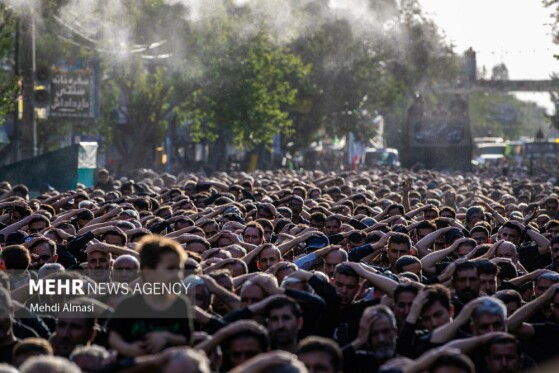 دسته عزاداری «یوم الزینب» در زنجان