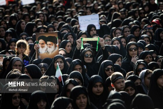 دسته عزاداری «یوم الزینب» در زنجان