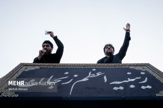 دسته عزاداری «یوم الزینب» در زنجان