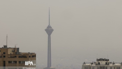 گزارش تصویری/ ریزگردها، میهمانان ناخوانده هوای تهران