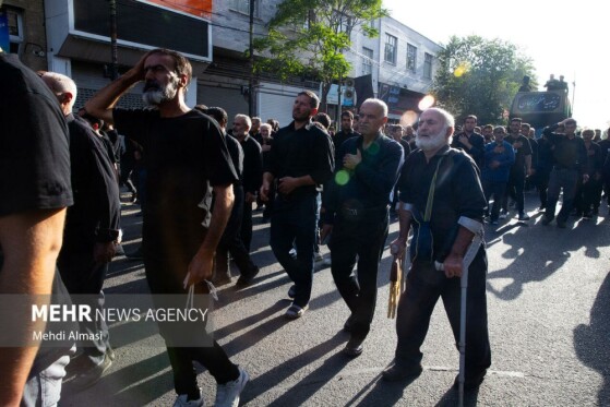 دسته عزاداری «یوم الزینب» در زنجان