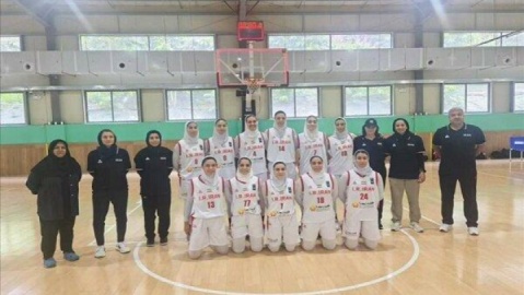 تیم ملی بسکتبال زنان مقابل  Guang Dong شکست خورد