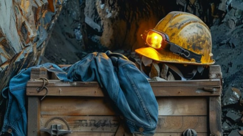 مرگ تلخ معدنچی بر اثر ریزش سنگ