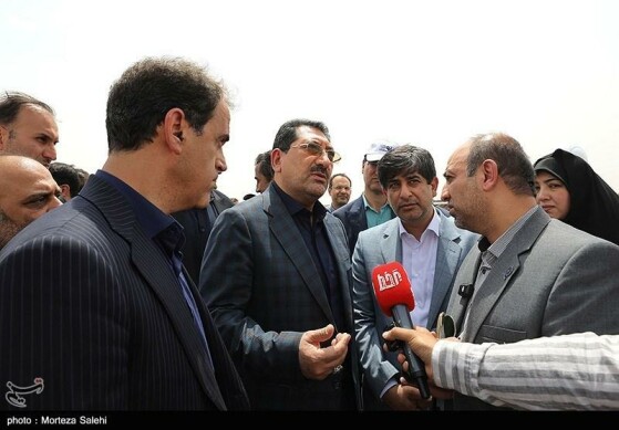 افتتاح فاز نخست نیروگاه خورشیدی آفتاب شرق - اصفهان