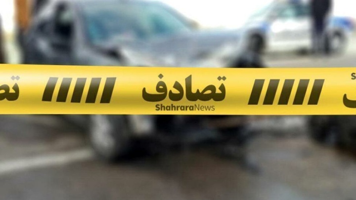 تصادف کامیون و سمند ۵ نفر را راهی بیمارستان کرد