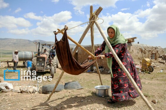 عشایر کُرمانج در ییلاق «گلیل»