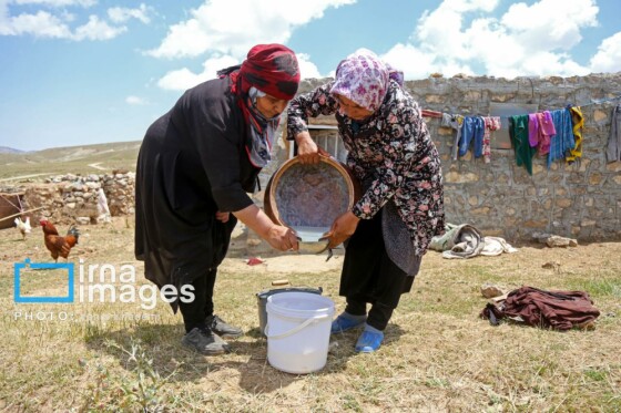 عشایر کُرمانج در ییلاق «گلیل»