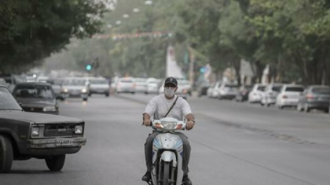 ماندگاری هوای گرم و گرد و خاک در تهران