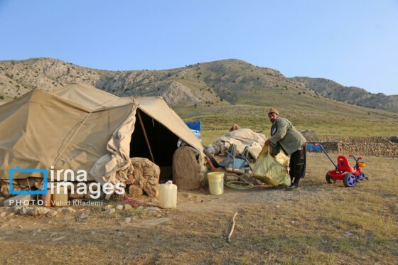 عشایر کُرمانج در ییلاق «گلیل»