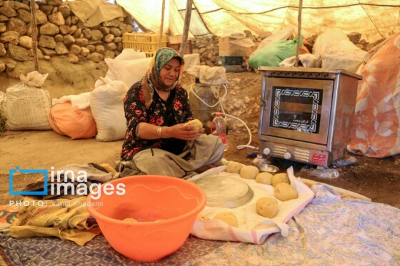 عشایر کُرمانج در ییلاق «گلیل»