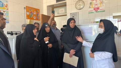 معاون رئیس جمهور از وضعیت مهاجرین در مهمانشهر تربت‌جام بازدید کرد
