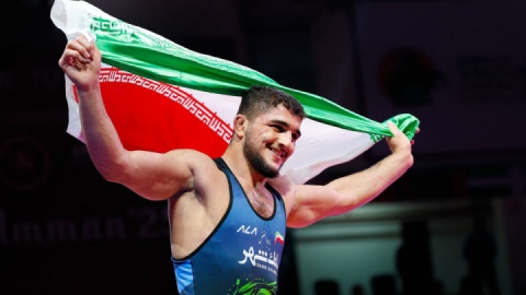 ایران در مسیر قهرمانی مسابقات کشتی آزاد قهرمانی جوانان آسیا