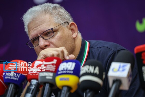 نشست خبری سرمربی تیم ملی بسکتبال