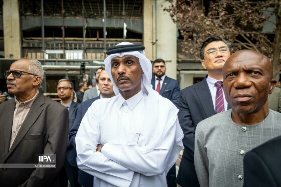 بازدید سفرای کشورهای خارجی از ساختمان شیشه ای صدا و سیما