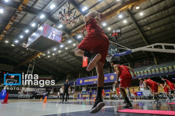 نشست خبری سرمربی تیم ملی بسکتبال