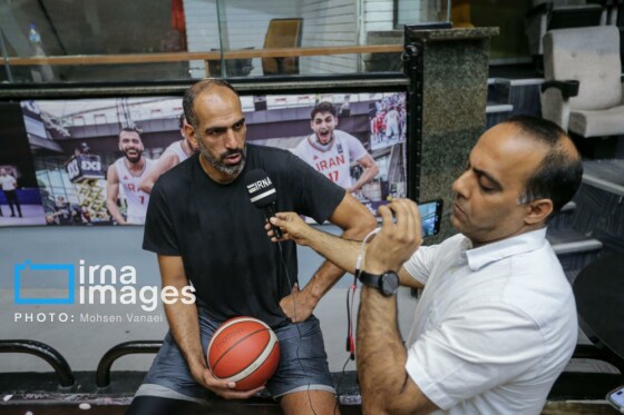نشست خبری سرمربی تیم ملی بسکتبال
