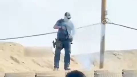 فیلم/ صحنه شلیک به مردم غزه در صف دریافت کمک‌های بشردوستانه