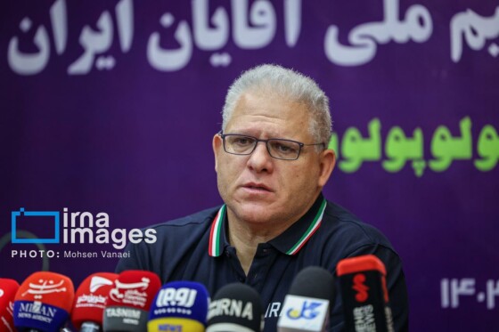 نشست خبری سرمربی تیم ملی بسکتبال