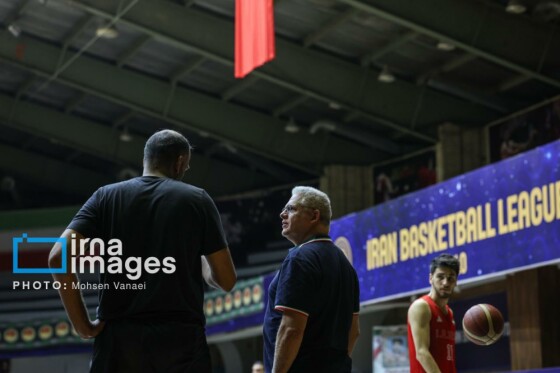 نشست خبری سرمربی تیم ملی بسکتبال