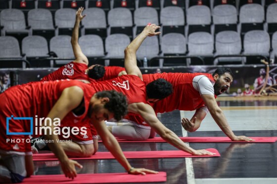 نشست خبری سرمربی تیم ملی بسکتبال