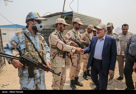 بازدید استاندار خوزستان از تالاب هورالعظیم و نقطه صفر مرزی