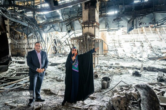 بازدید سفرای کشورهای خارجی از ساختمان شیشه ای صدا و سیما