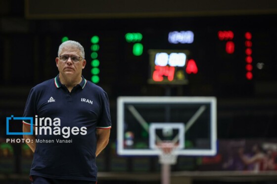 نشست خبری سرمربی تیم ملی بسکتبال