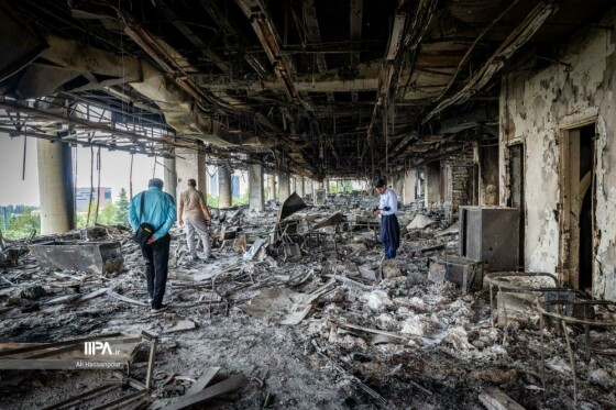 بازدید سفرای کشورهای خارجی از ساختمان شیشه ای صدا و سیما