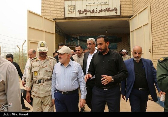 بازدید استاندار خوزستان از تالاب هورالعظیم و نقطه صفر مرزی