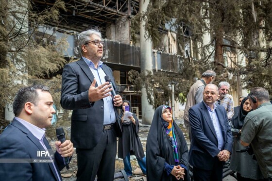 بازدید سفرای کشورهای خارجی از ساختمان شیشه ای صدا و سیما