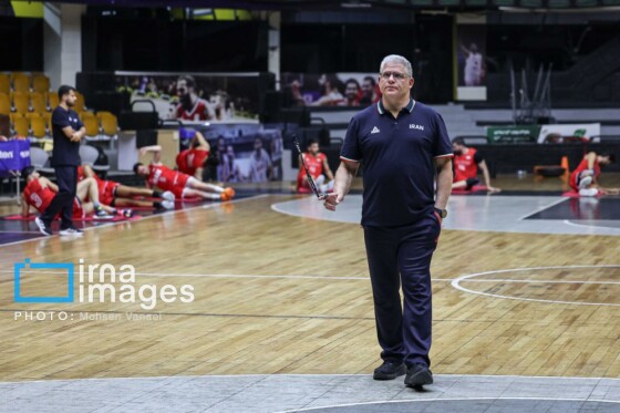 نشست خبری سرمربی تیم ملی بسکتبال