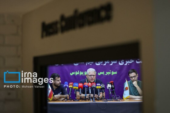 نشست خبری سرمربی تیم ملی بسکتبال