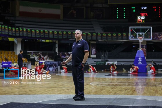 نشست خبری سرمربی تیم ملی بسکتبال