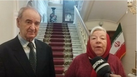 تمجید زوج ایران‌شناس روس از همبستگی ایرانیان + فیلم