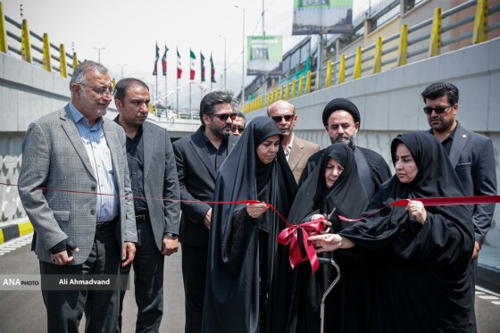 آیین بهره‌برداری از ۴ پروژه راهگشای عمرانی در پایتخت