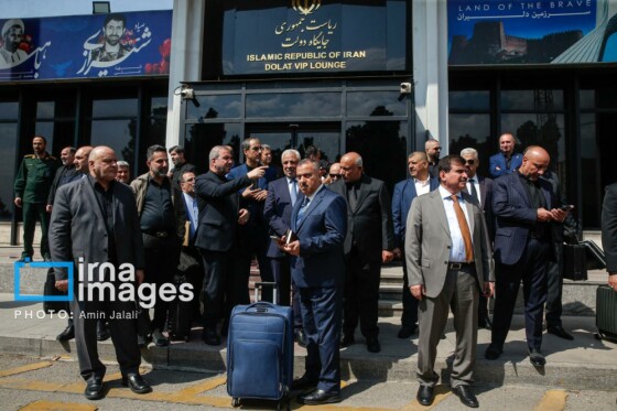 ورود وزیر کشور عراق به تهران