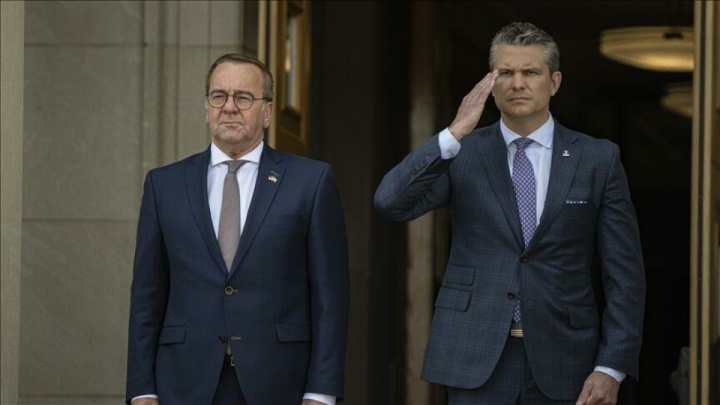 دیدار وزرای دفاع آمریکا و آلمان در واشنگتن