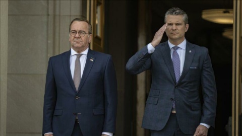 دیدار وزرای دفاع آمریکا و آلمان در واشنگتن