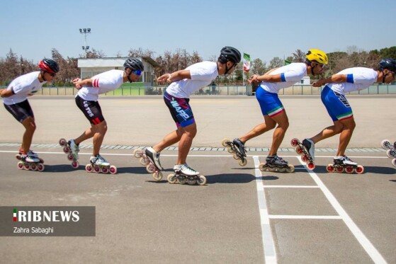 اردوی تیم ملی اسکیت سرعت آقایان