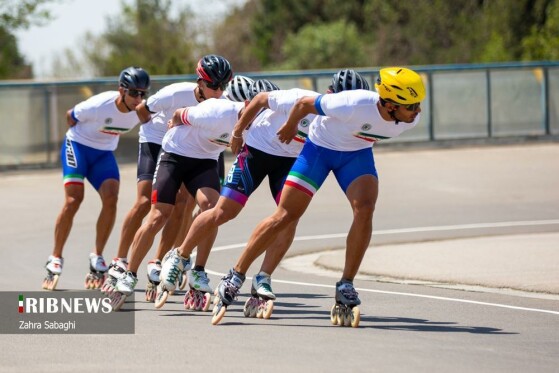 اردوی تیم ملی اسکیت سرعت آقایان