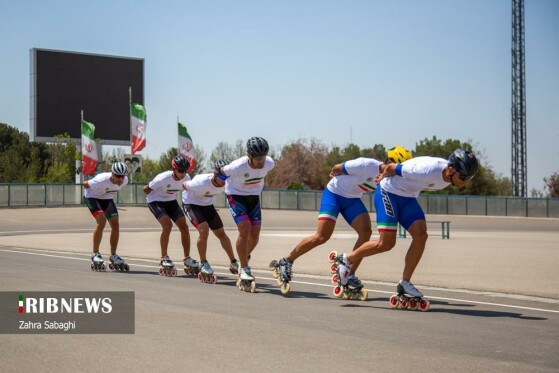 اردوی تیم ملی اسکیت سرعت آقایان