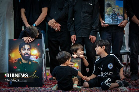 مراسم بزرگداشت شهدای نیروی قدس در جنگ ۱۲ روزه