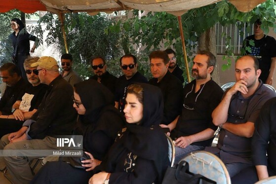 مراسم تشییع زندهیاد یعقوب صباحی