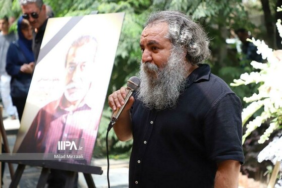 مراسم تشییع زندهیاد یعقوب صباحی