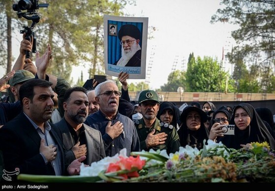 مراسم استقبال از پیکر سردار شهید غلامحسین غیب پرور