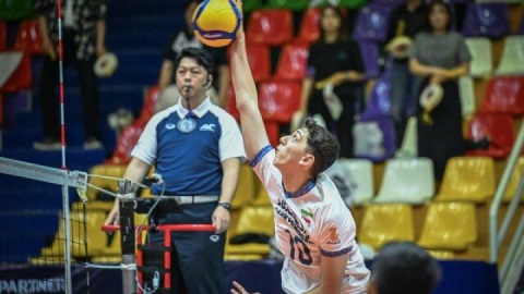 باخت والیبال نوجوانان ایران مقابل پاکستان