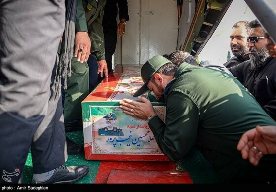 مراسم استقبال از پیکر سردار شهید غلامحسین غیب پرور